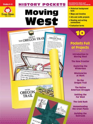 cover image of Moving West, Grades 4-6
